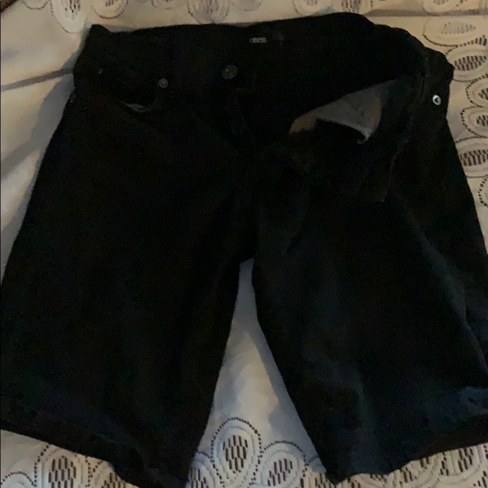 Black walking shorts!